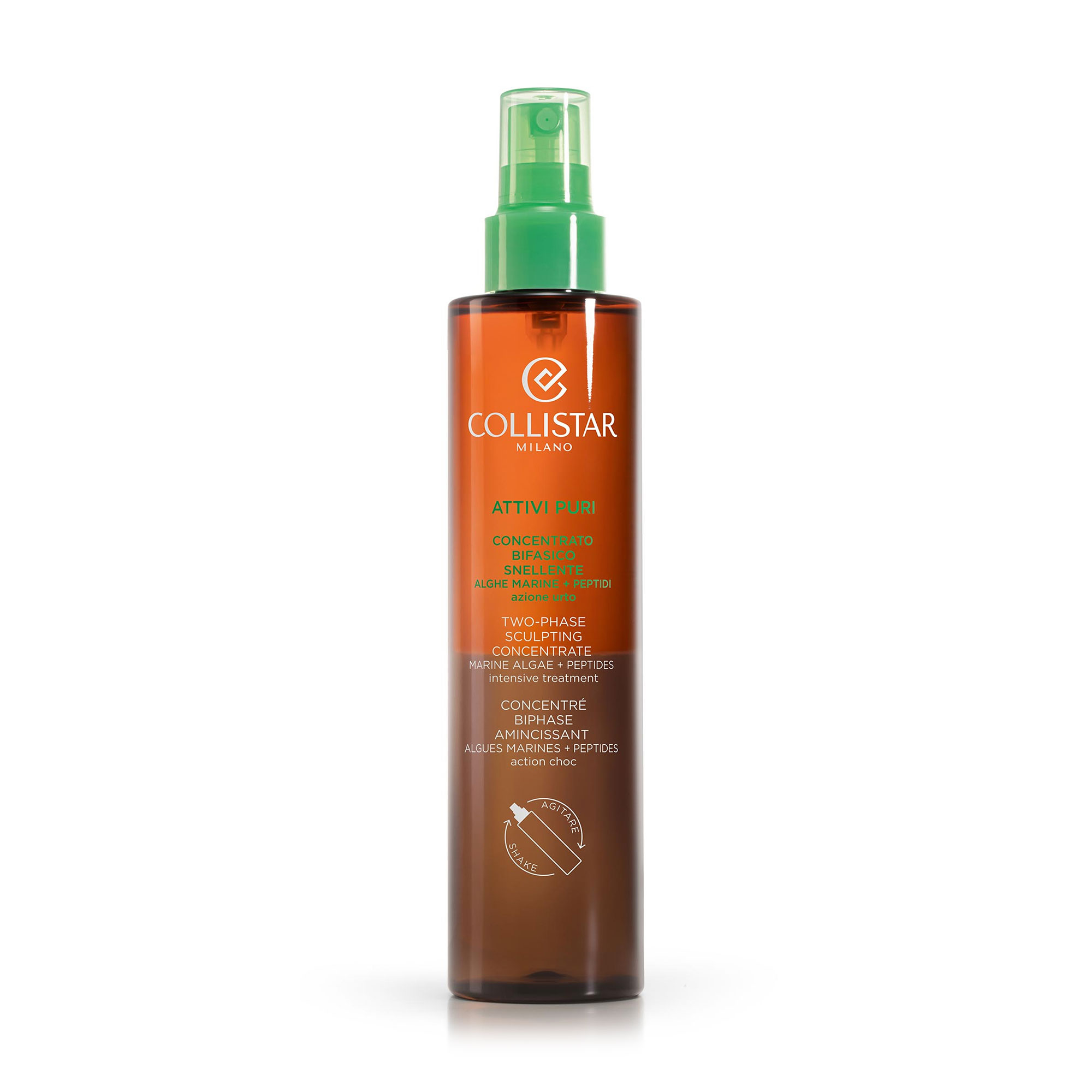 Двофазний концентрат для корекції фігури Collistar Pure Actives Two-Phase Sculpting Concentrate, 200 мл