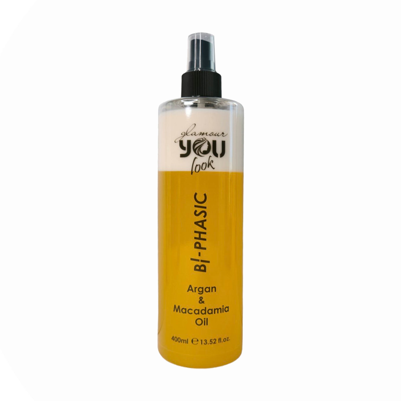 Двофазний спрей-кондиціонер You Look Professional Glamour Bi-Phasic Argan &amp; Macadamia Oil, 400 мл