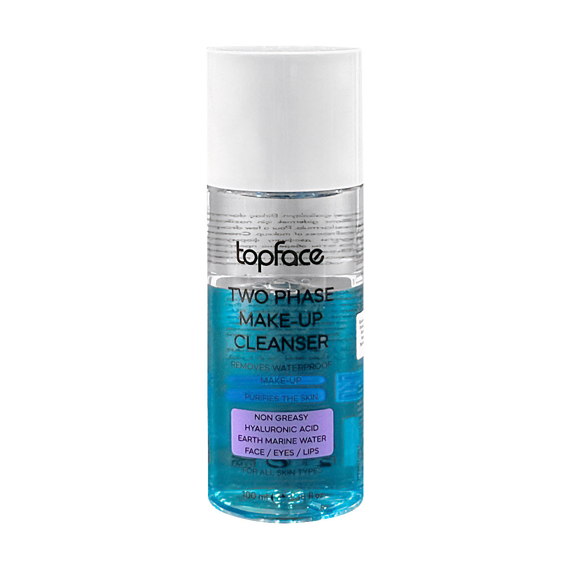 Двофазний засіб для зняття макіяжу TopFace Two Phase Make-Up Cleanser, 100 мл