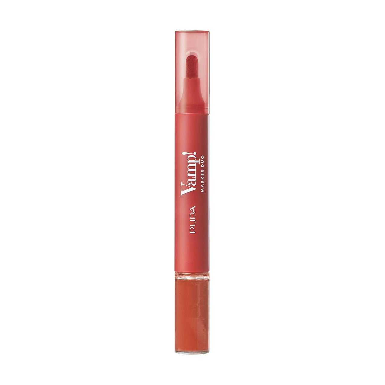 Двосторонній блиск-олія для губ 2 в 1 Pupa Vamp! Marker Duo 003 Grape Juice, 1.4 мл