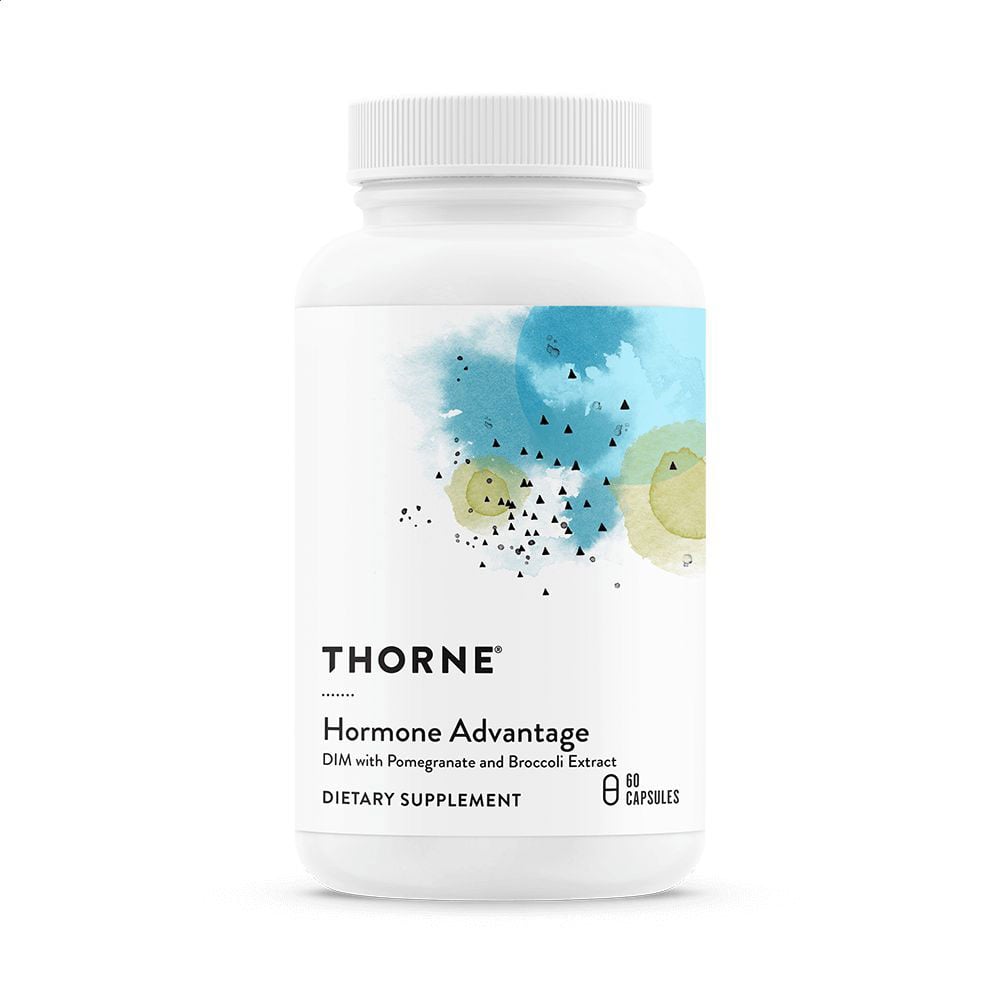 Диіндолілметан з екстрактом граната та броколі Thorne Research Hormone Advantage DIM With Pomegranate And Broccoli Extracts, 60 капсул