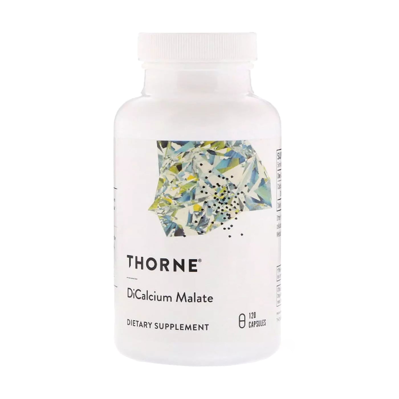 Дикальцій малат Thorne Research DiCalcium Malate, 120 капсул