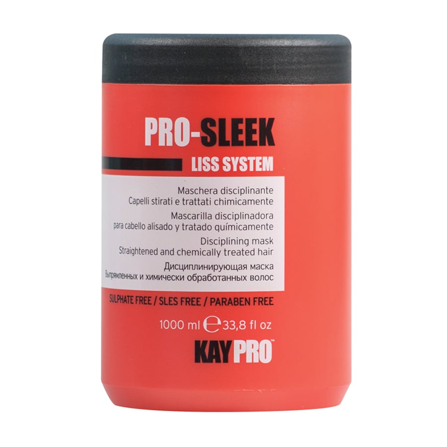 Дисциплінувальна маска KayPro Pro-Sleek Mask для випрямленого та хімічно обробленого волосся, 1 л