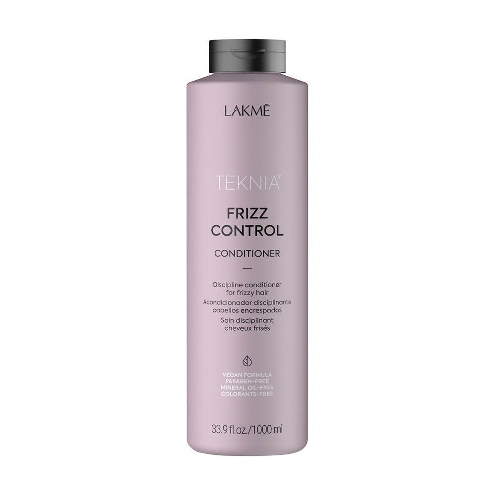Дисциплінувальний кондиціонер Lakme Teknia Frizz Control Conditioner для неслухняного або хвилястого волосся, 1 л
