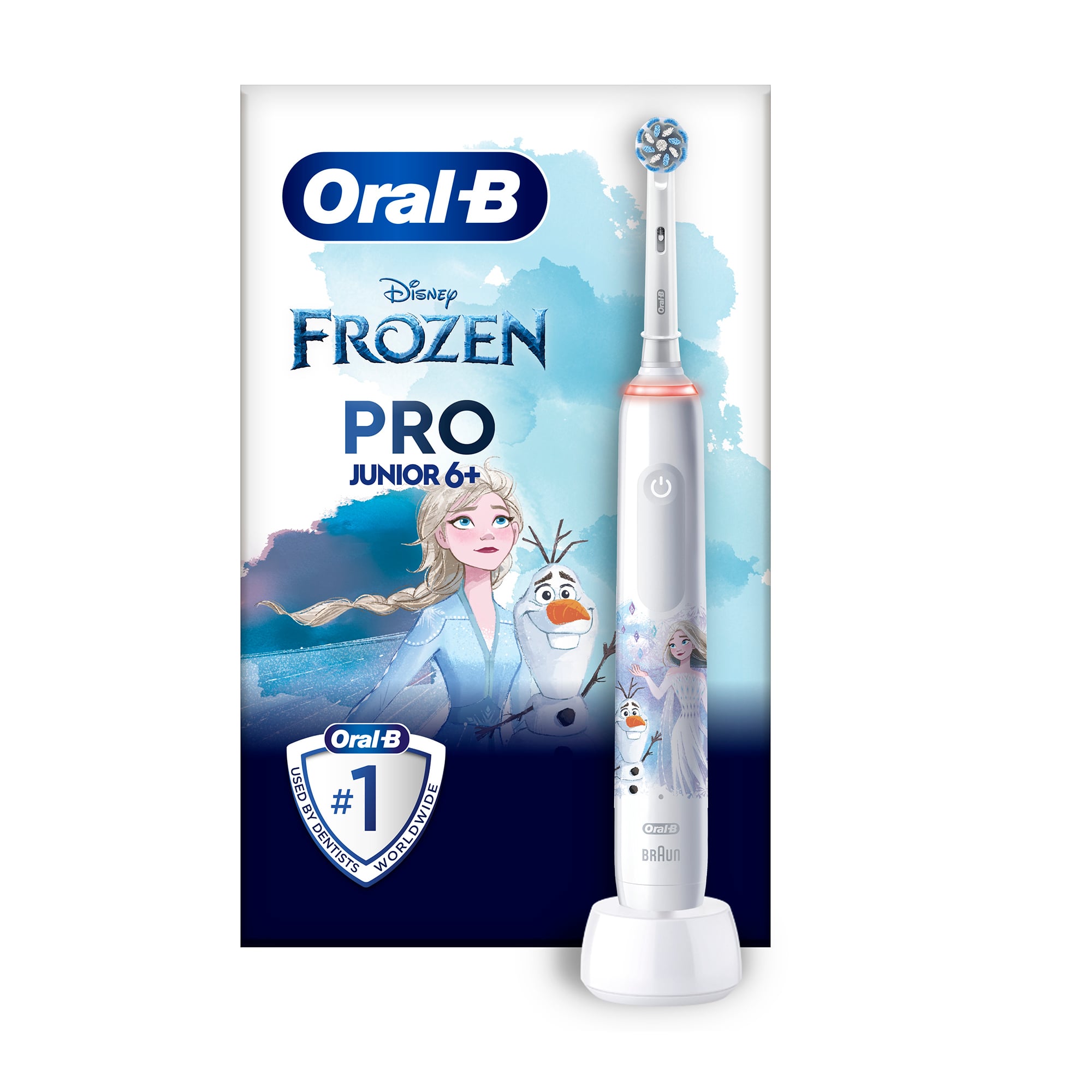 Дитяча електрична зубна щітка Oral-B Pro Junior Крижане серце, від 6 років