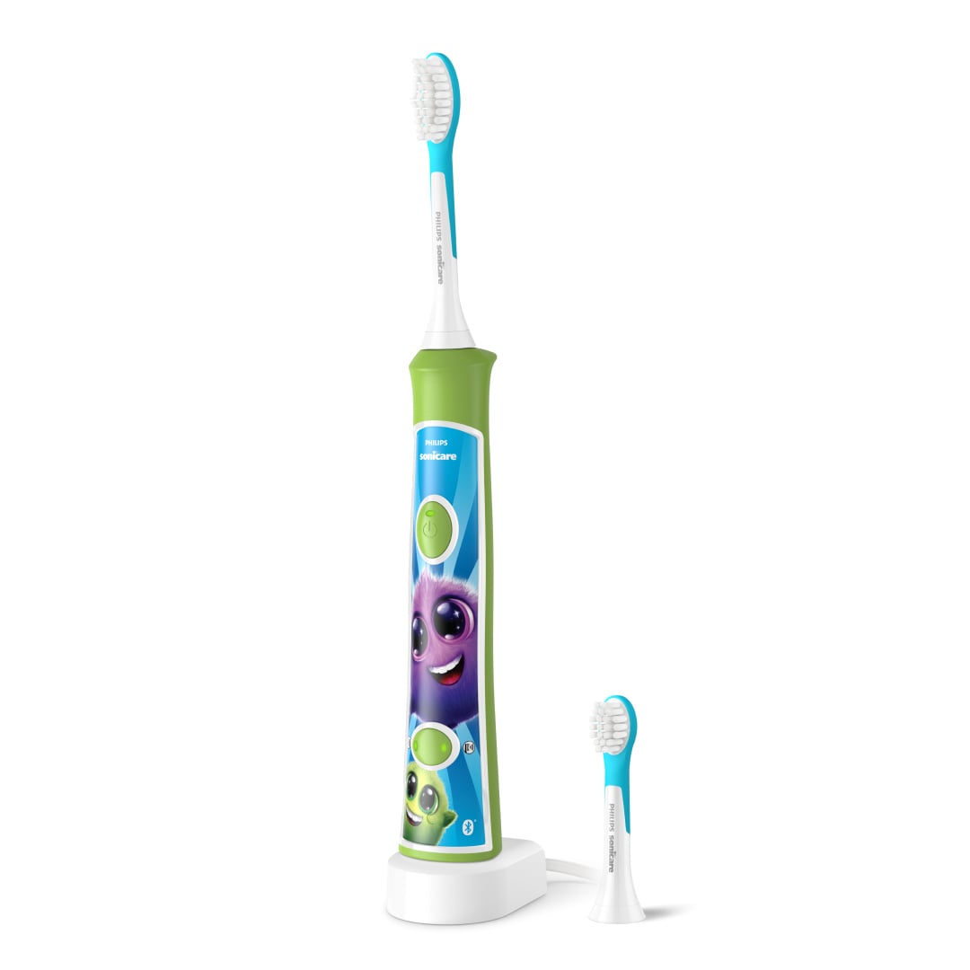 Дитяча електрична зубна щітка PHILIPS Sonicare For Kids HX6352/11 зелена, від 3 років, 1 шт