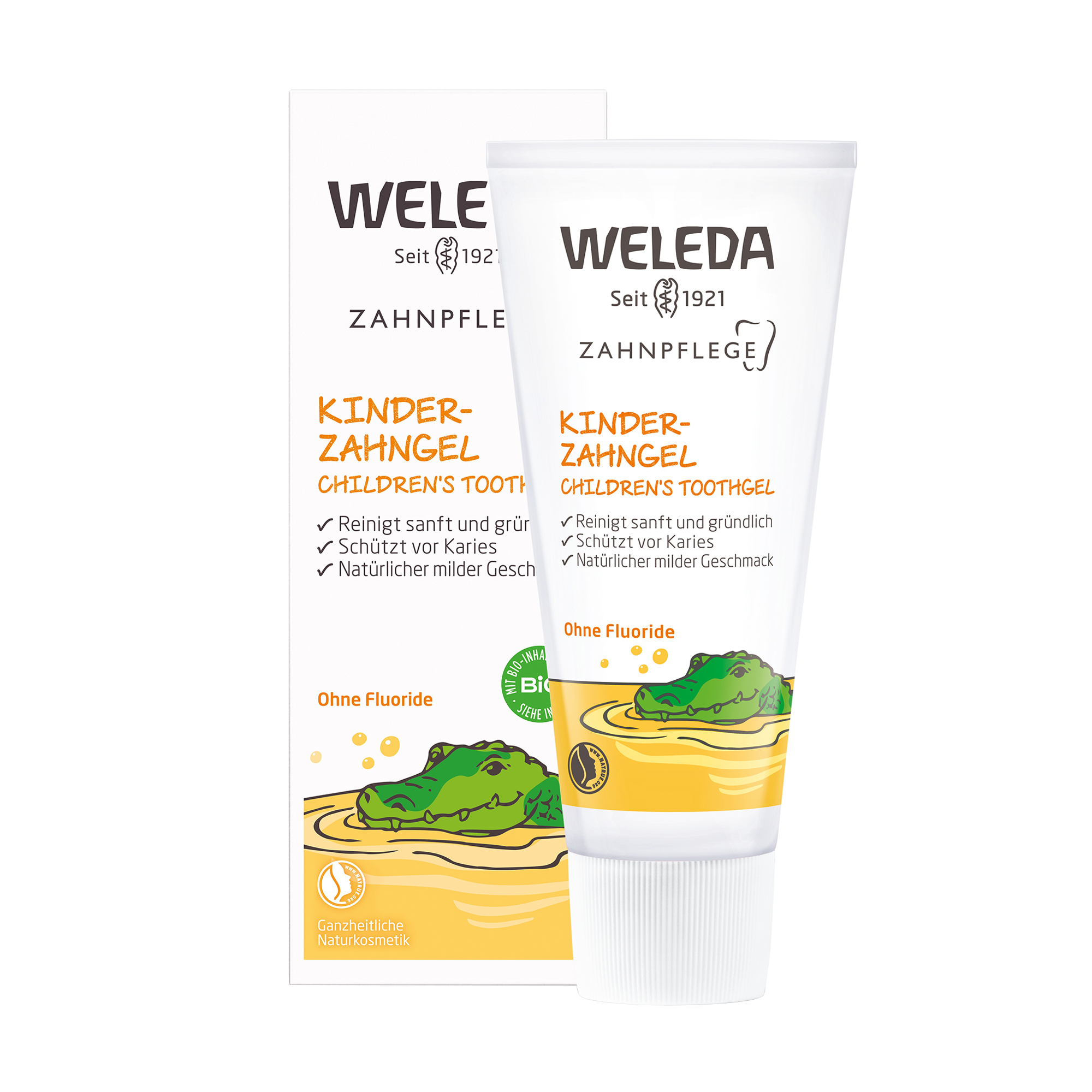 Дитяча гелева зубна паста Weleda Childrens Toothgel без фтору, 50 мл