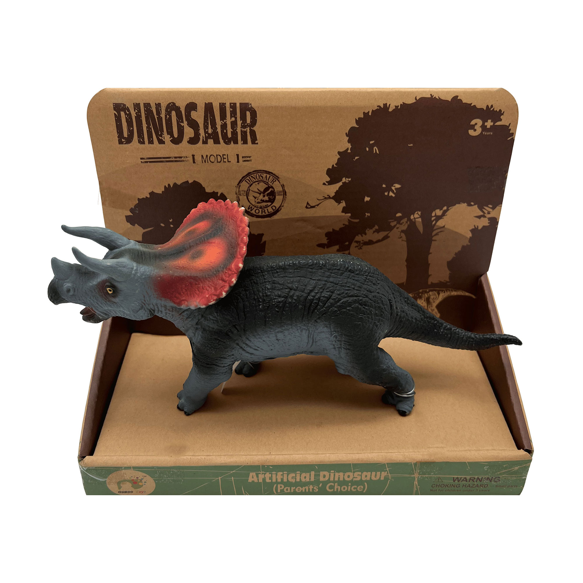 Дитяча іграшка Bibi Toys Динозавр, колекція 2, зі звуком, від 3 років, 23 см (762190BT-03)