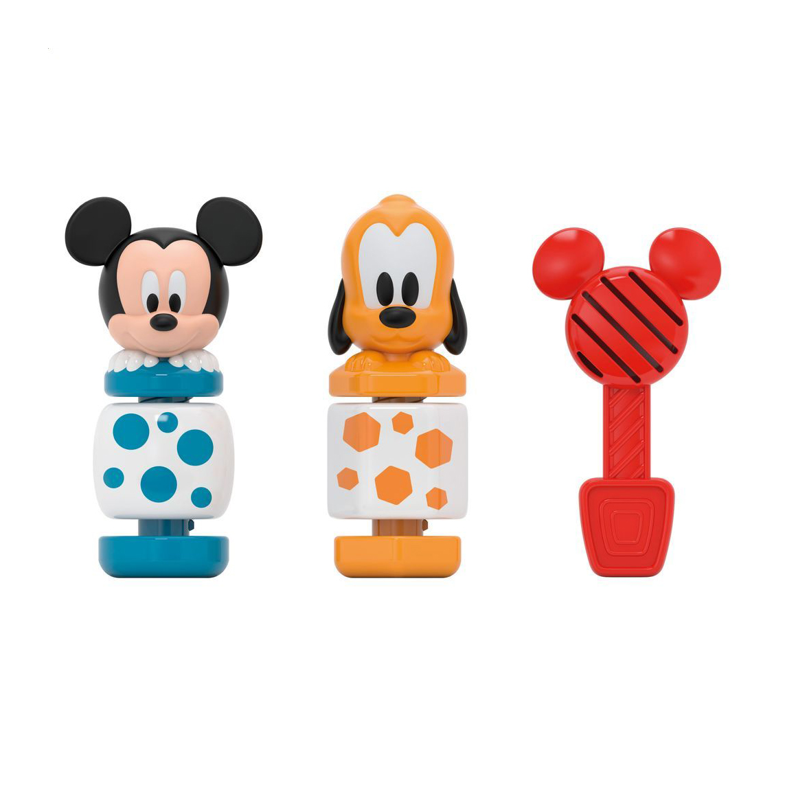 Дитяча іграшка-конструктор Clementoni Disney Baby Міккі та Плуто, від 1.5 року, 25*19*6 см, 7 деталей (17814)