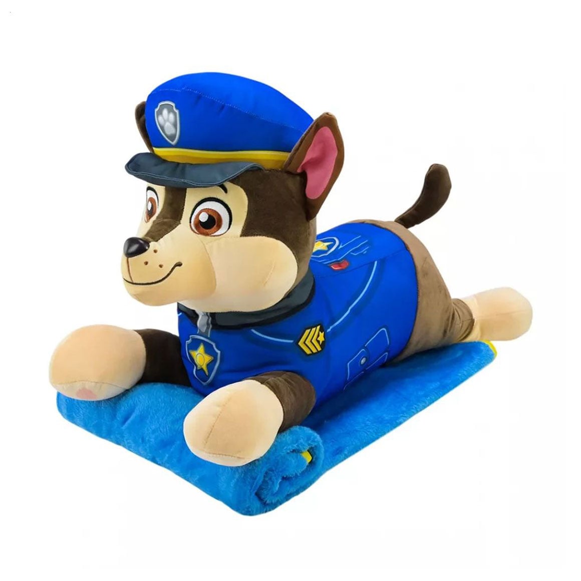 Дитяча іграшка-подушка з пледом Kids Hits Paw Patrol синя, від 3 років (KH71/001L)