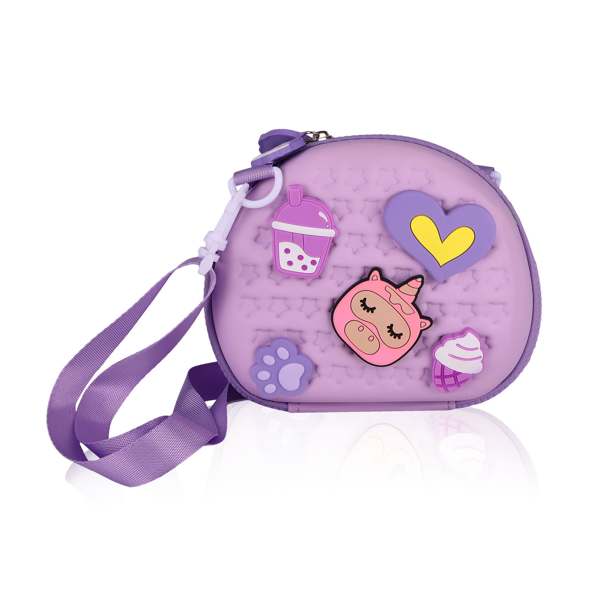 Дитяча каркасна сумочка Little Cow Olivia, 15*15 см (25IMS062)