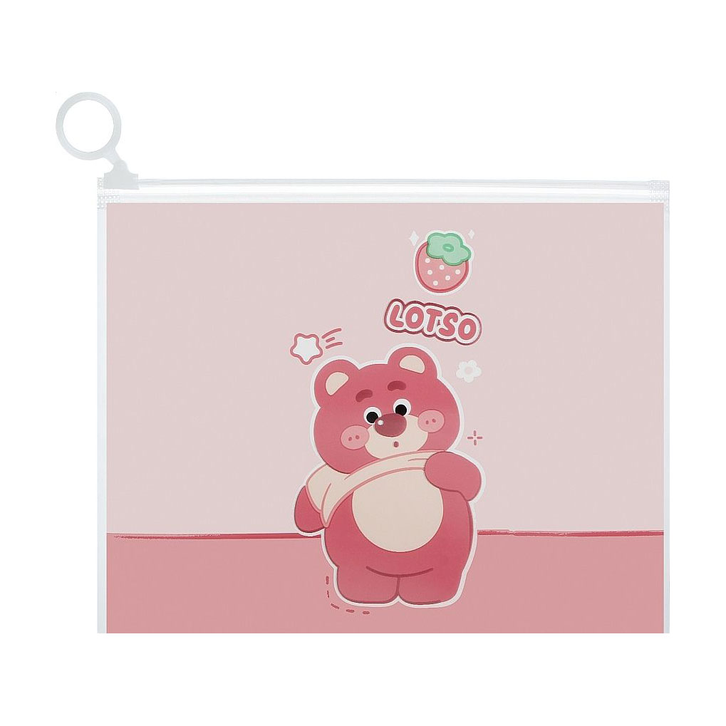 Дитяча косметичка Cosmo Shop Lotso, 21*16.8 см, прозора, 1 шт (CS1169)