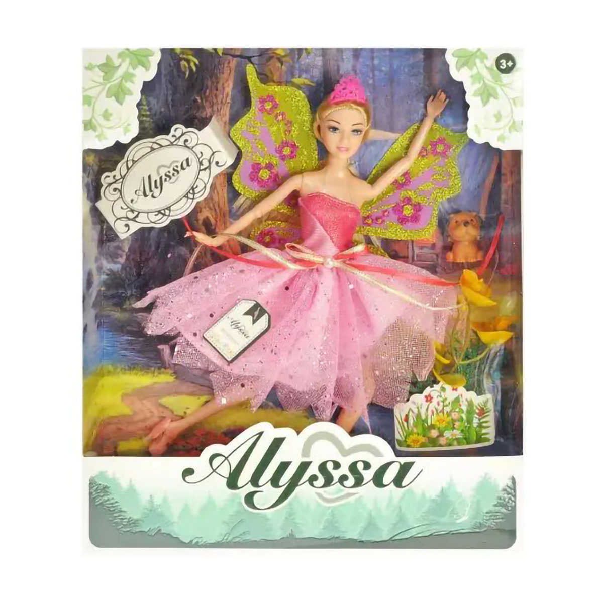 Дитяча лялька Alyssa у коробці, від 3 років (26030)
