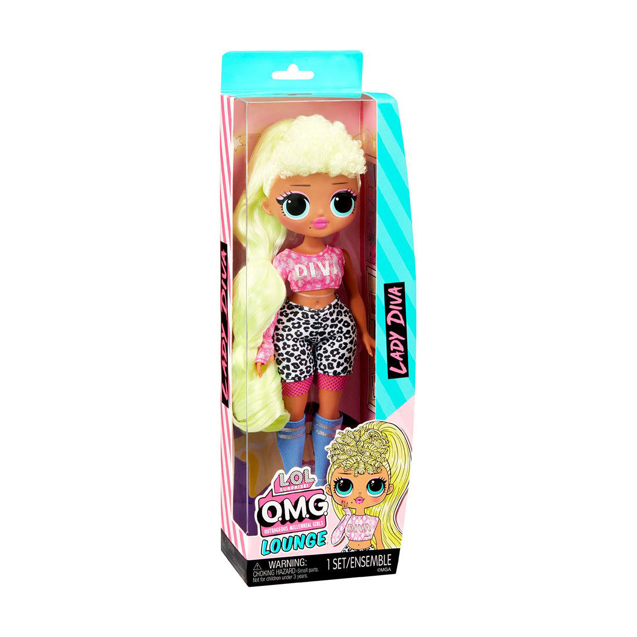 Дитяча лялька L.O.L. Surprise! OPP OMG Леді Діва, 27 см, від 3 років (985877)