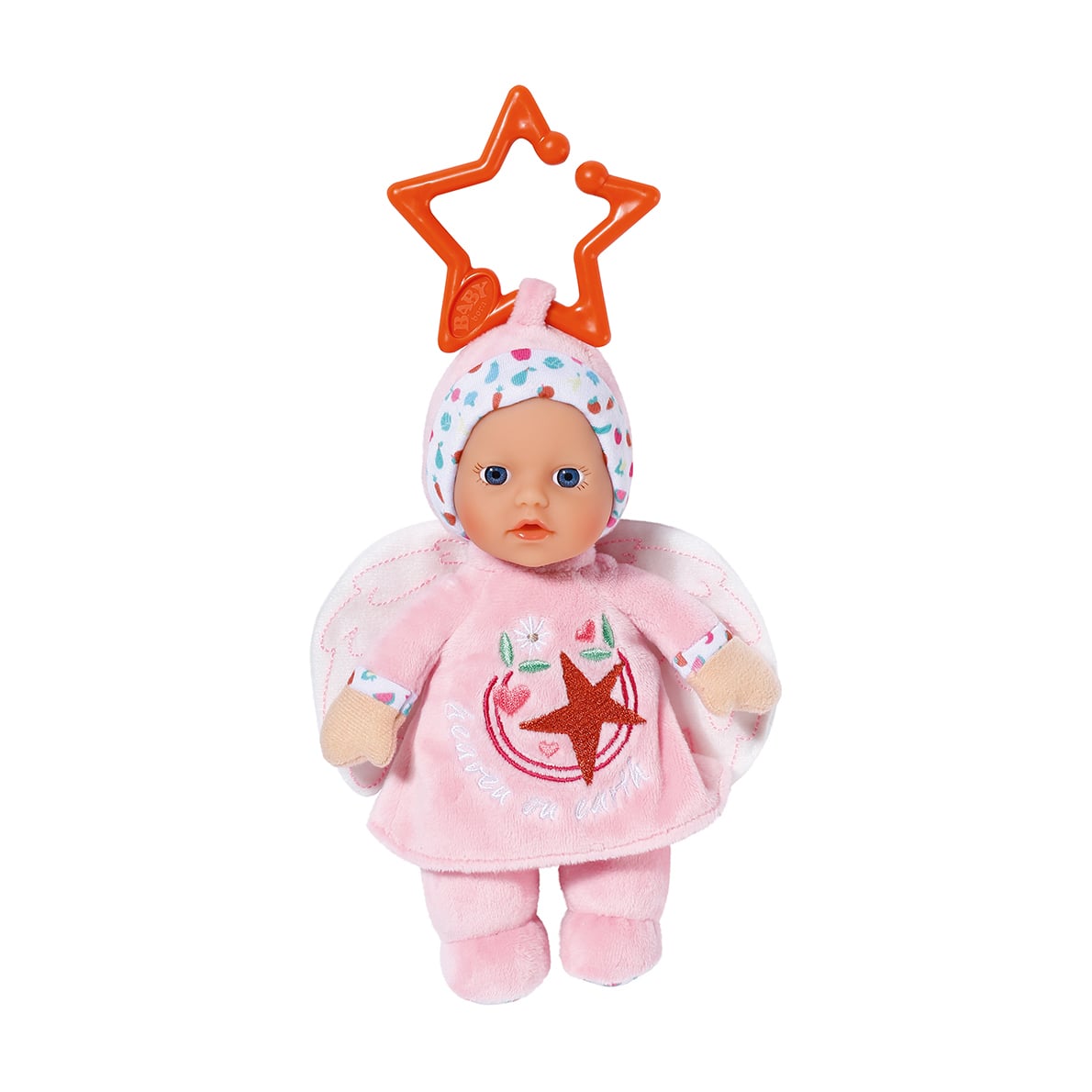 Дитяча лялька Zapf Baby Born Рожеве янголятко, 18 см, від 1 року (832295-2)