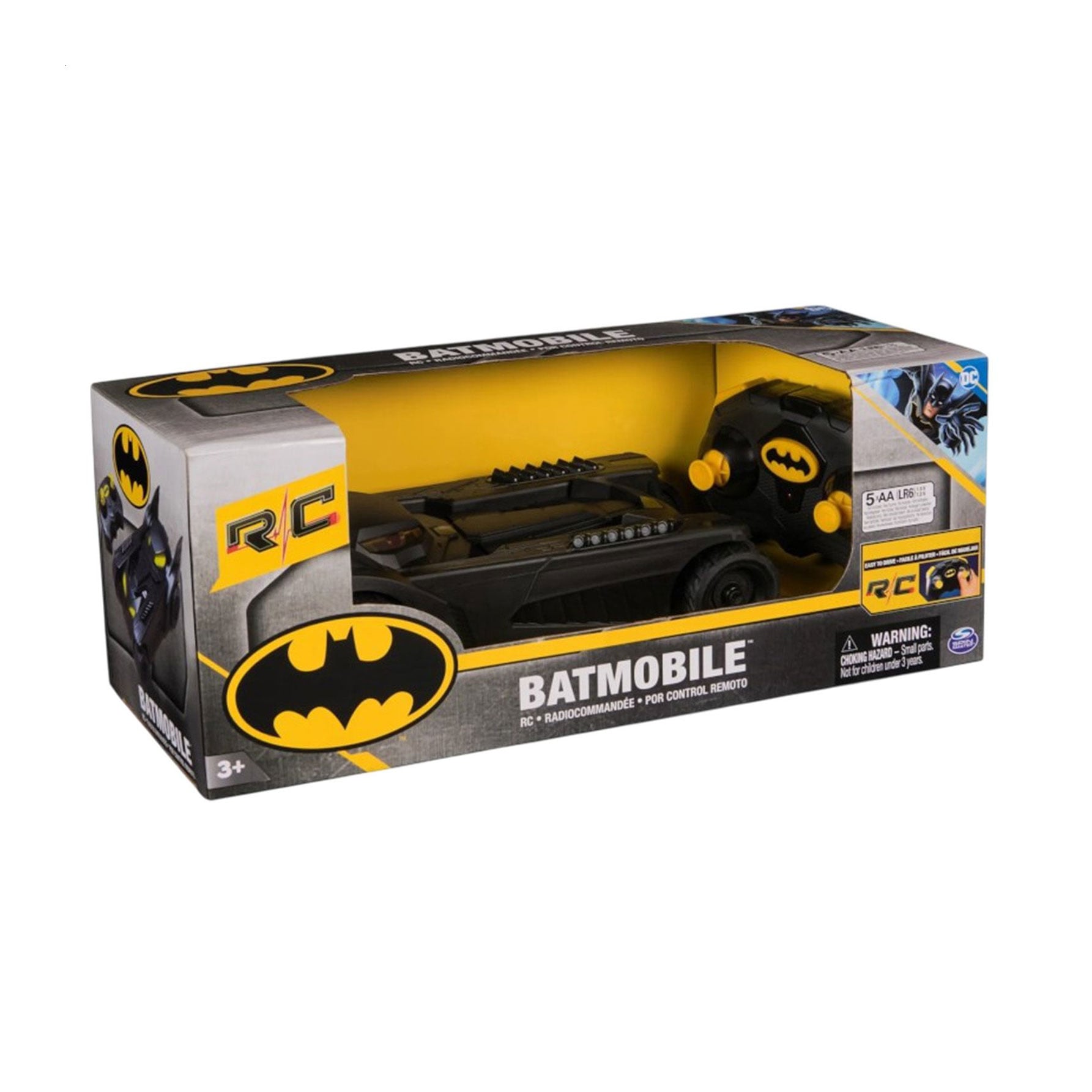 Дитяча машинка DC Batman на радіокеруванні, від 3 років (6071202)