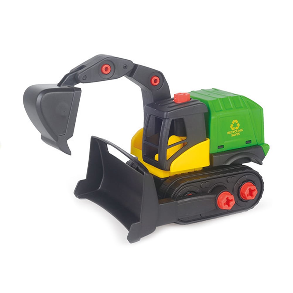 Дитяча машинка-конструктор з викруткою Kelly toys с/г техніка Ескаватор (129-B1)