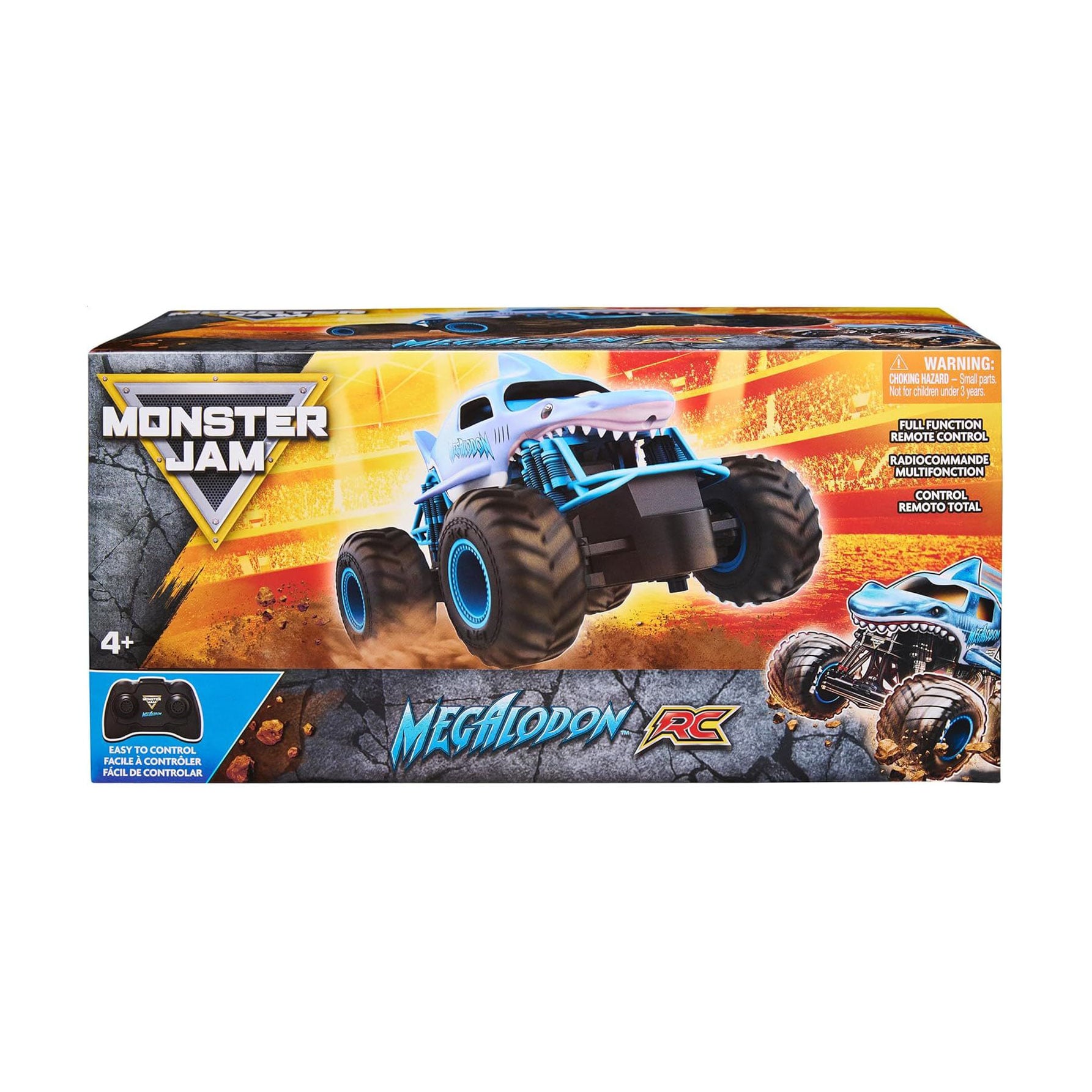 Дитяча машинка Monster Jam Megalodon на радіокеруванні, від 4 років (6047110)