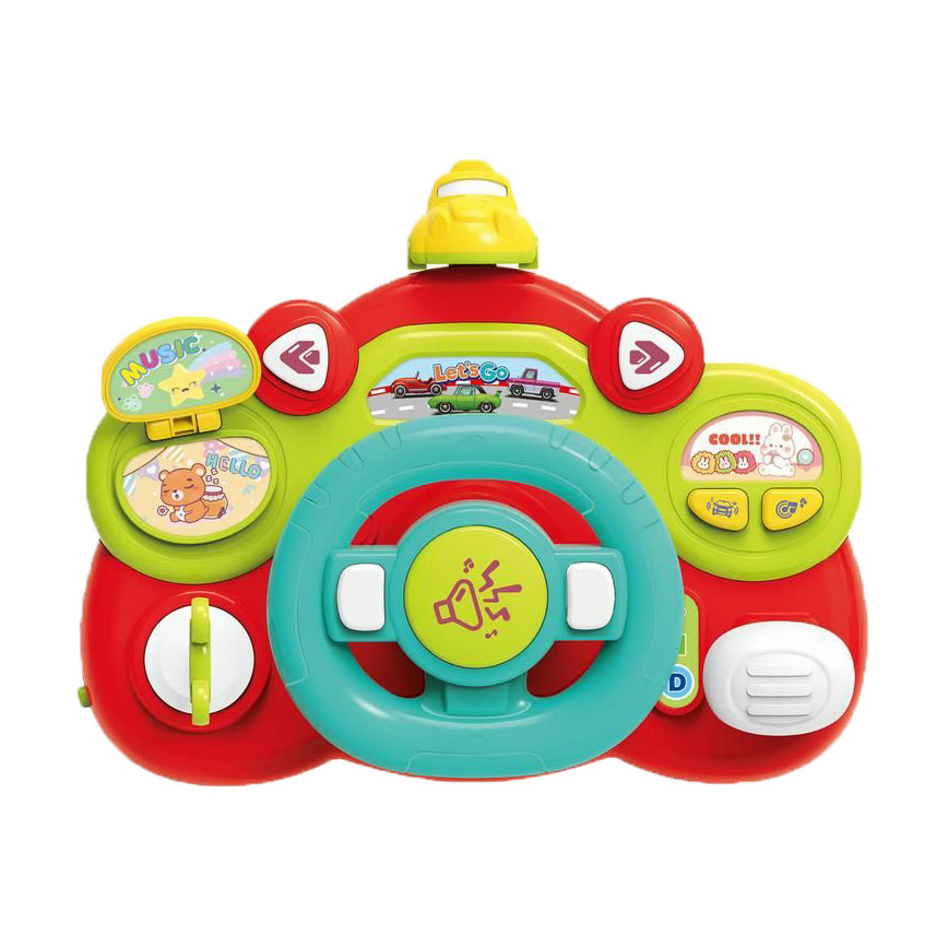 Дитяча музична іграшка кермо Shantou Multifunction Music Steering Wheel від 1.5 року (899-180 R)