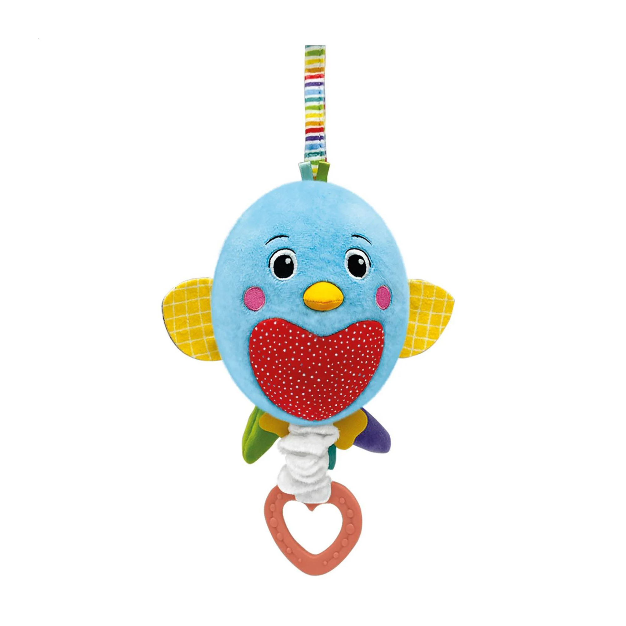 Дитяча музична іграшка на ліжко Clementoni Soft Bird, від народження (17794)