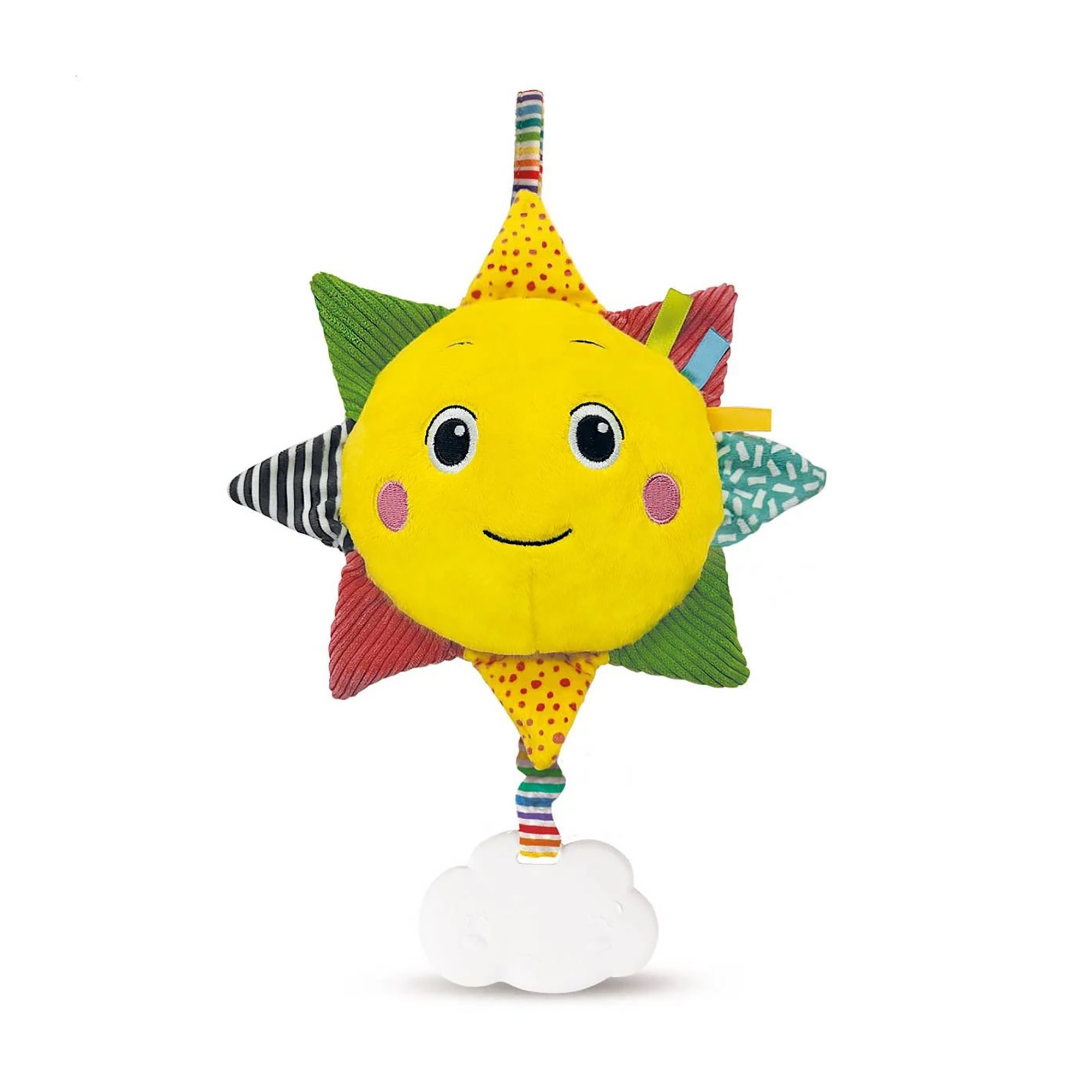 Дитяча музична іграшка на ліжко Clementoni Soft Sun, від народження (17795)
