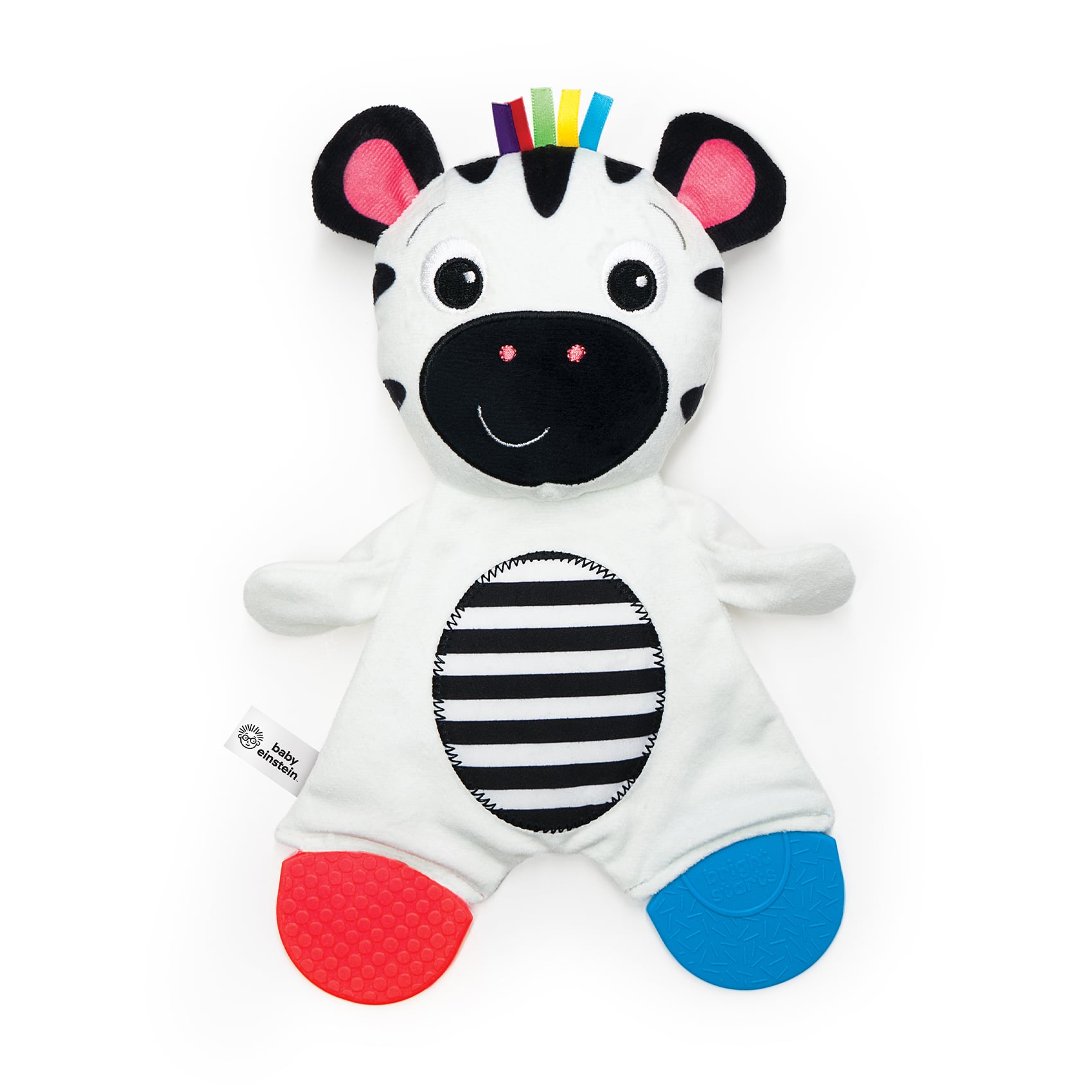 Дитяча м'яка іграшка Baby Einstein Zen the Zebra, 20.32*10.16*25.4 см, від народження (12490)