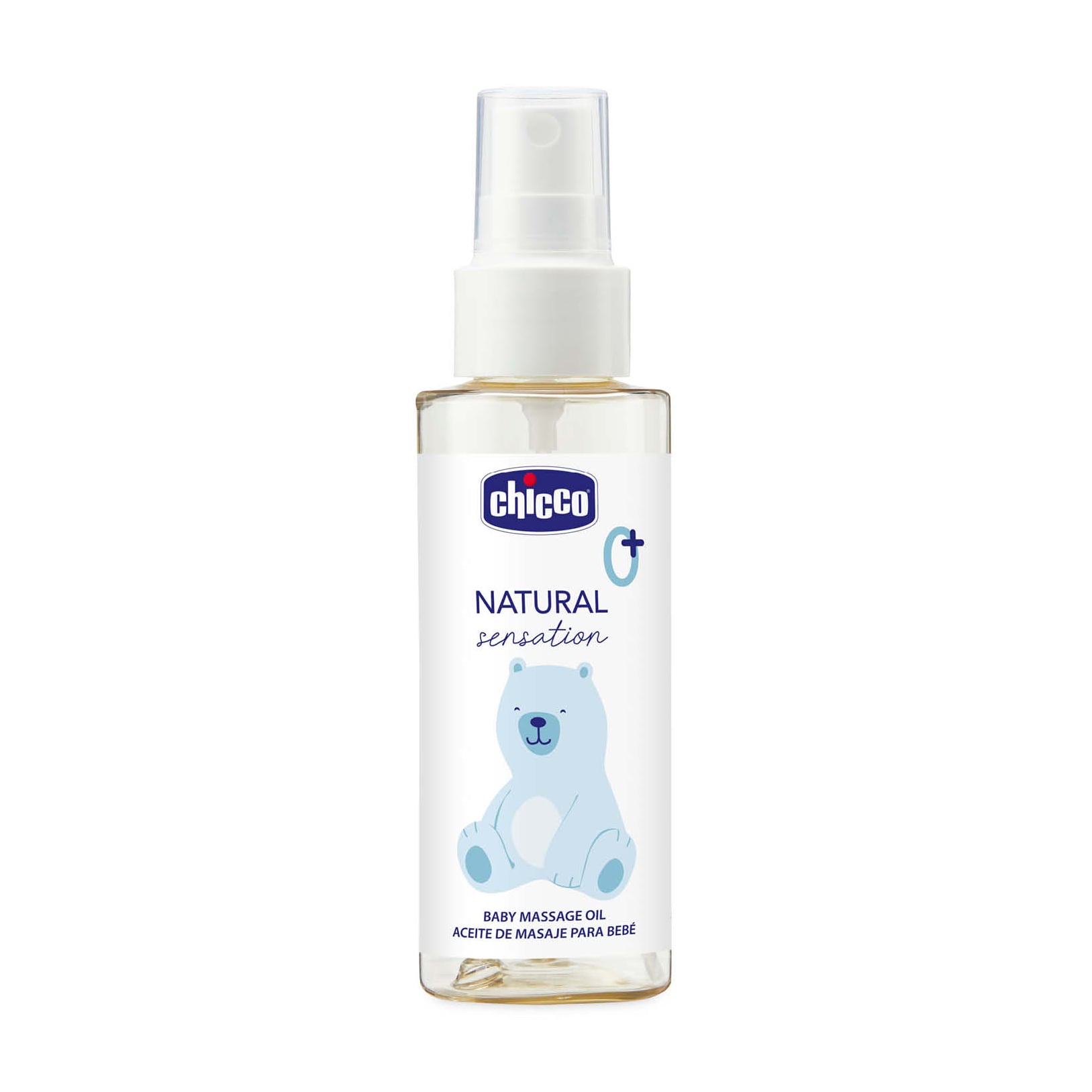 Дитяча олія для масажу Chicco Natural Sensation, 100 мл