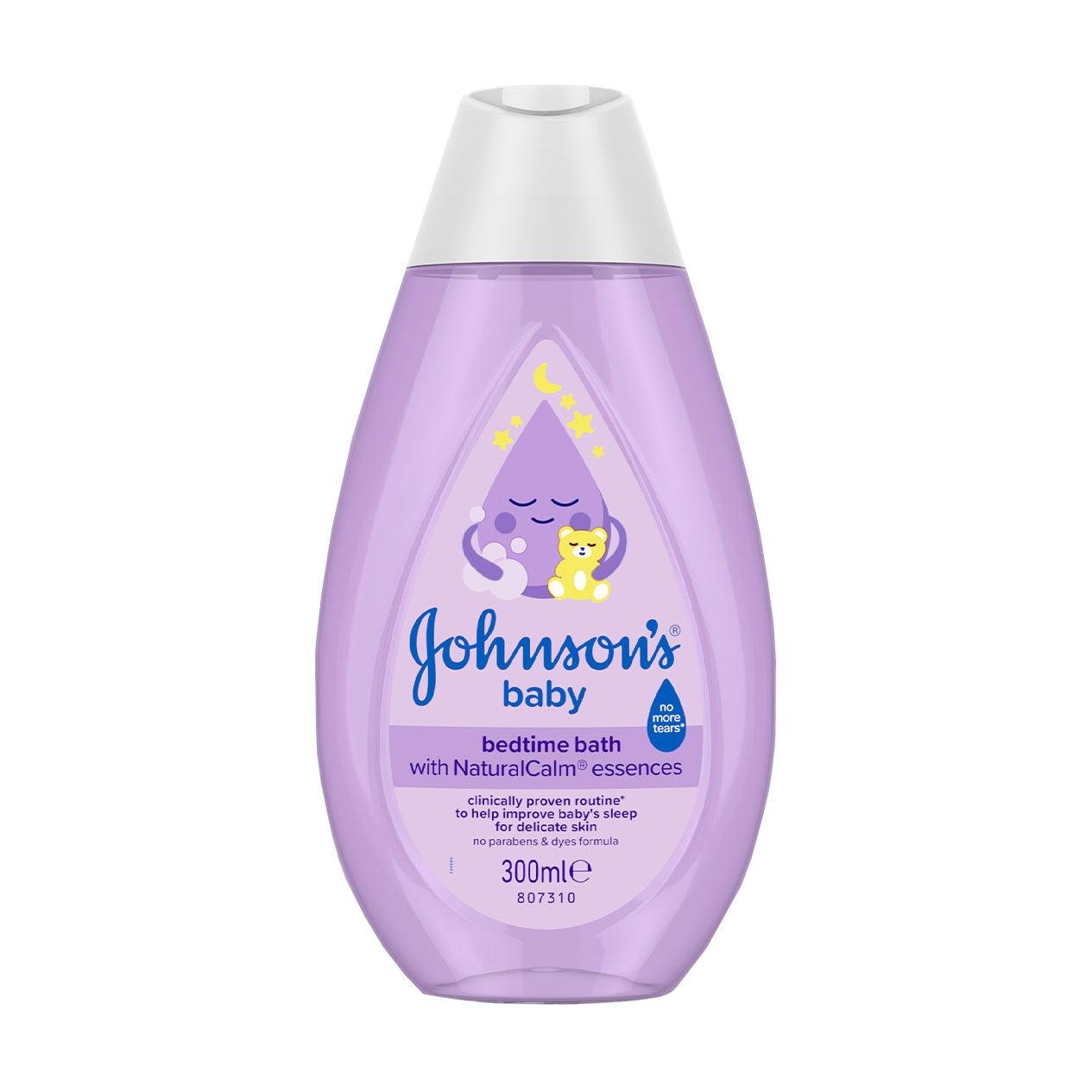 Дитяча піна для купання Johnson's baby перед сном, 300 мл