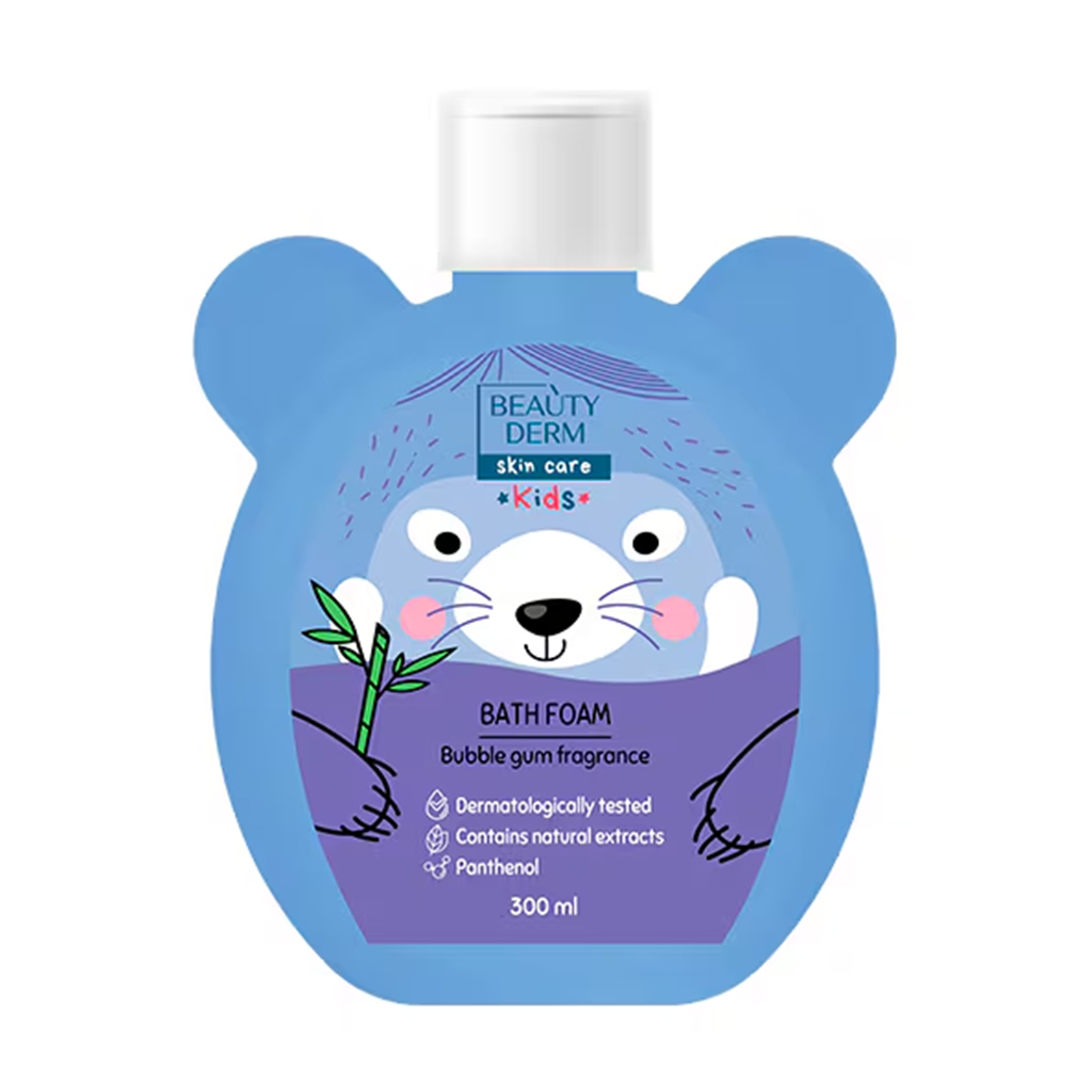 Дитяча піна для ванни BEAUTYDERM Kids Bath Foam Аромат жуйки, 300 мл