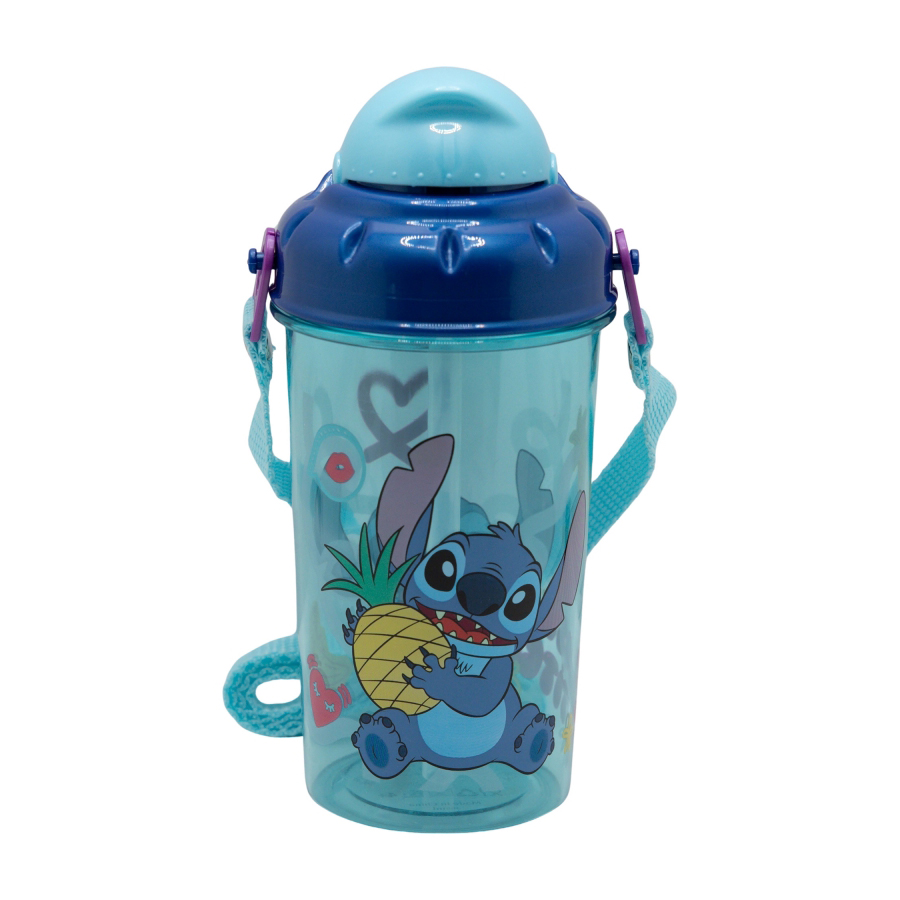 Дитяча пляшка для води Stor Stitch від 3 років, 465 мл (75022)