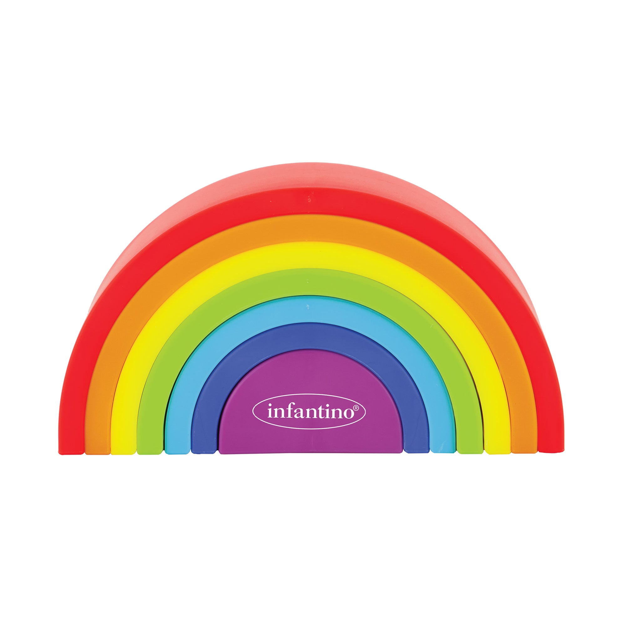 Дитяча розвивальна іграшка Infantino Magic Rainbow Stacker, від 1 року (315280)