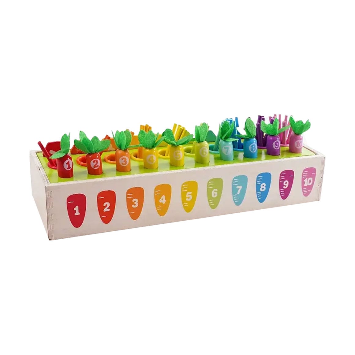 Дитяча розвивальна іграшка Shantou Jinxing Radish Counting Pairing Box, від 3 років (C9413)