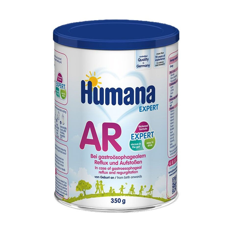Дитяча суха молочна суміш Humana AR Expert при зригуваннях, від народження, 350 г