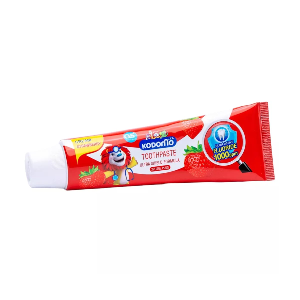 Дитяча зубна крем-паста Kodomo Ultra Shield Formula Полуниця, 65 г