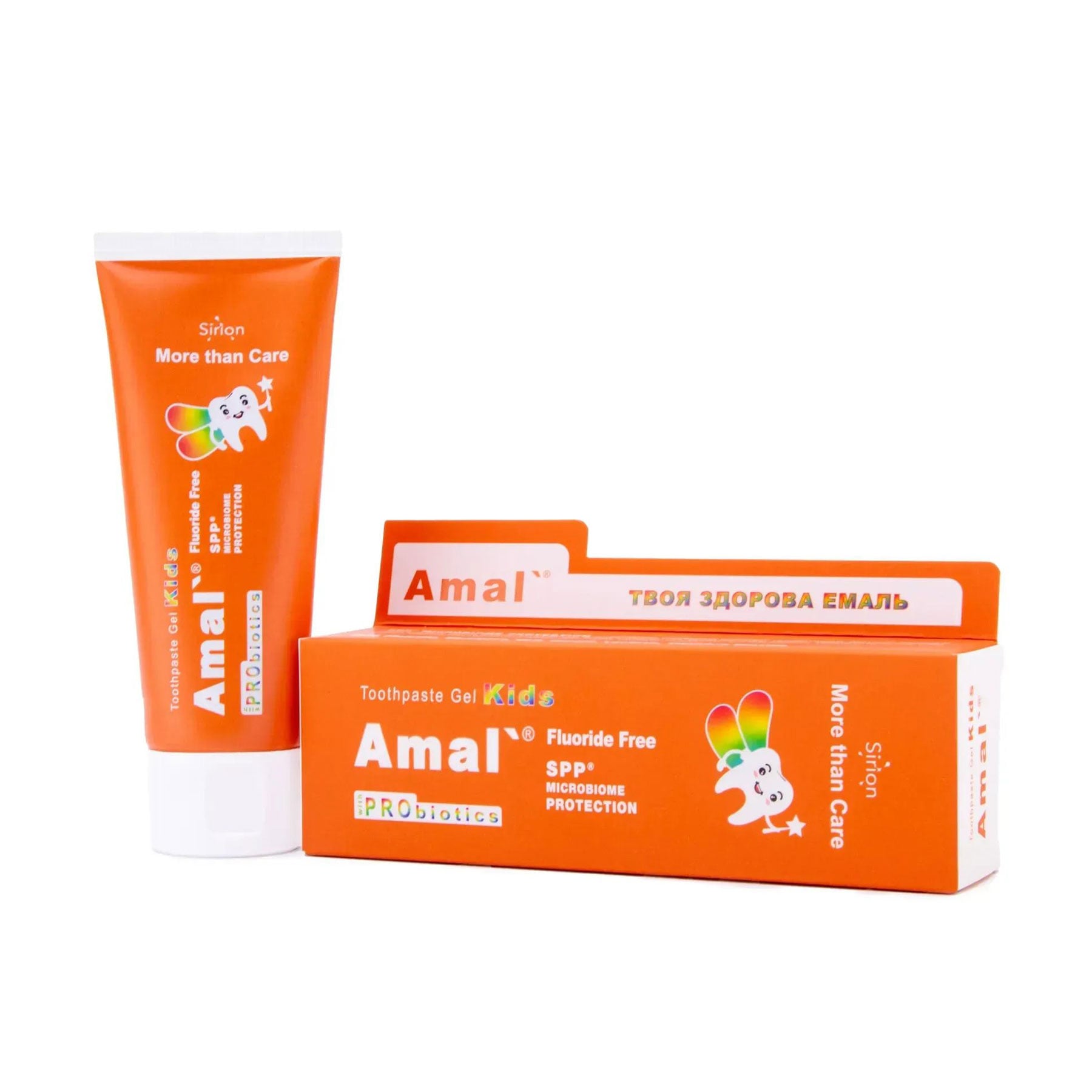 Дитяча зубна паста Amal' Kids PRObiotics з пробіотиками, 75 г