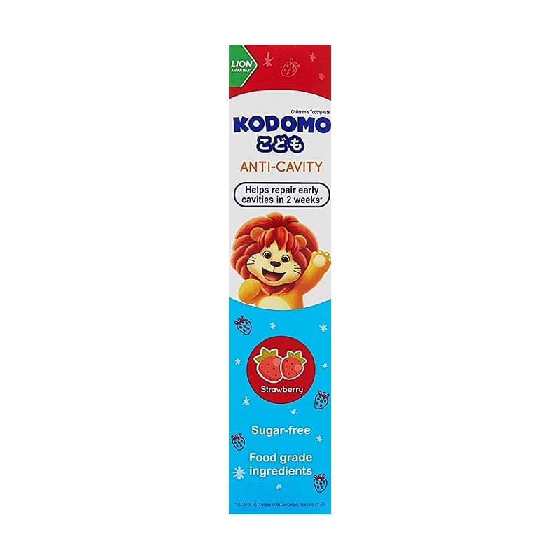 Дитяча зубна паста Kodomo Anti-Cavity Полуниця, 80 г