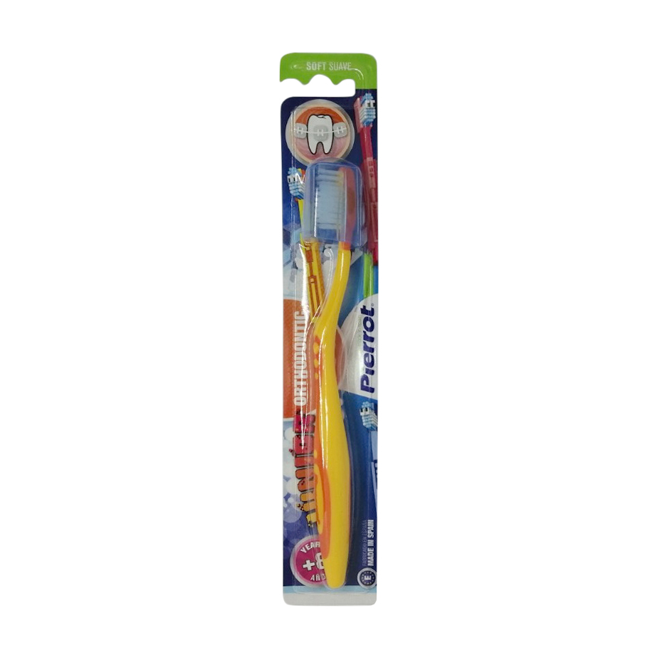 Дитяча зубна щітка Pierrot Junior Orthodontic Soft м'яка, від 8 років, 1 шт