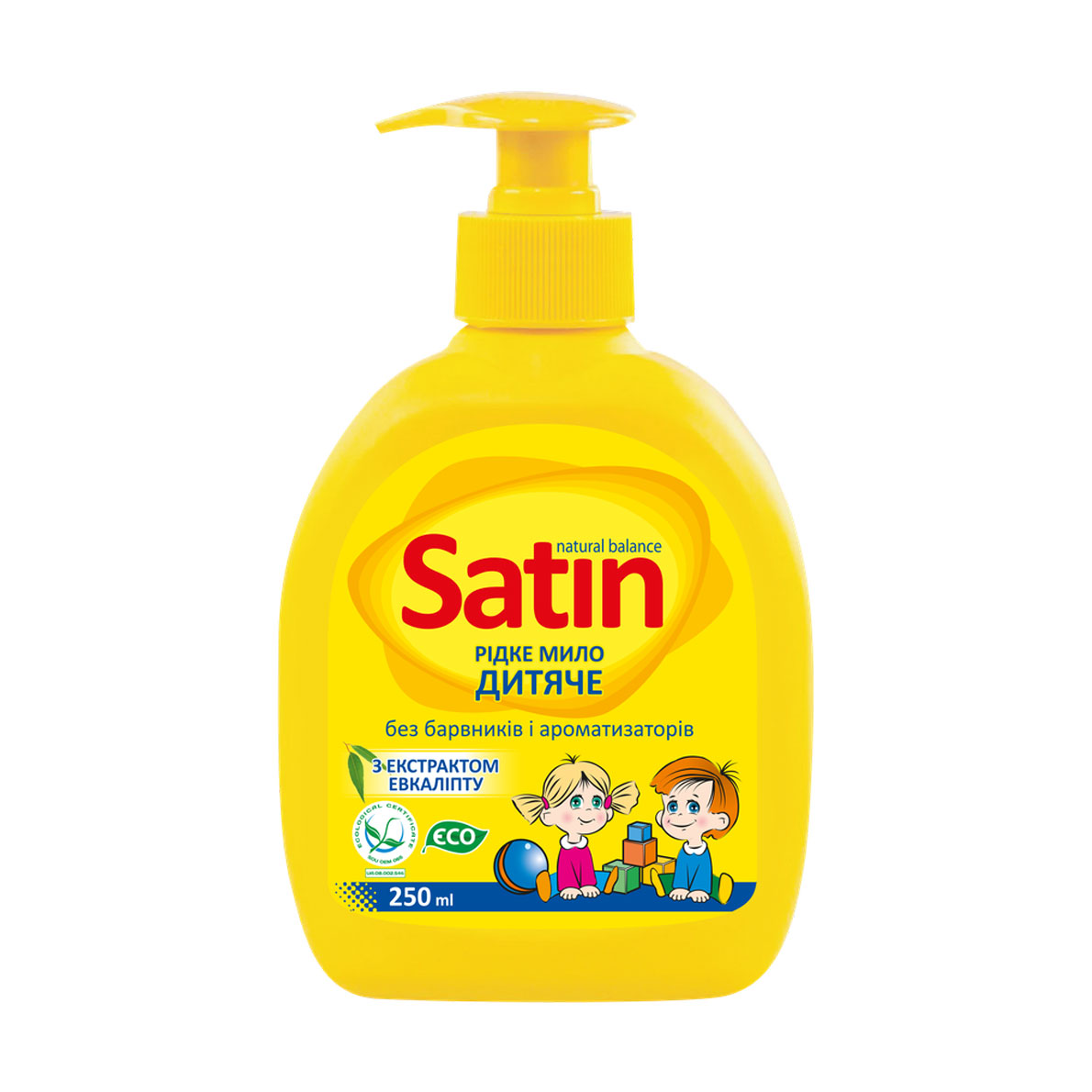Дитяче гель-мило для Satin Natural Balance, 250 мл