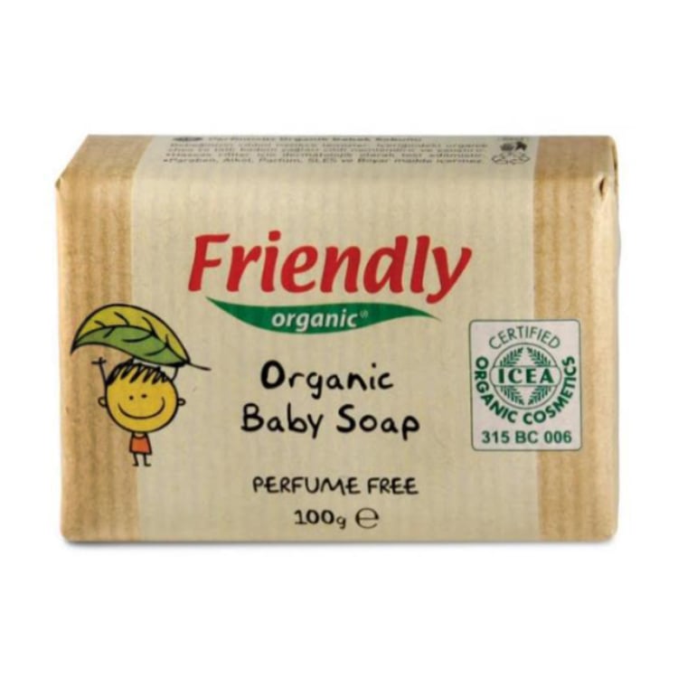 Дитяче мило Friendly Organic Baby Soap Органічне, 100 г