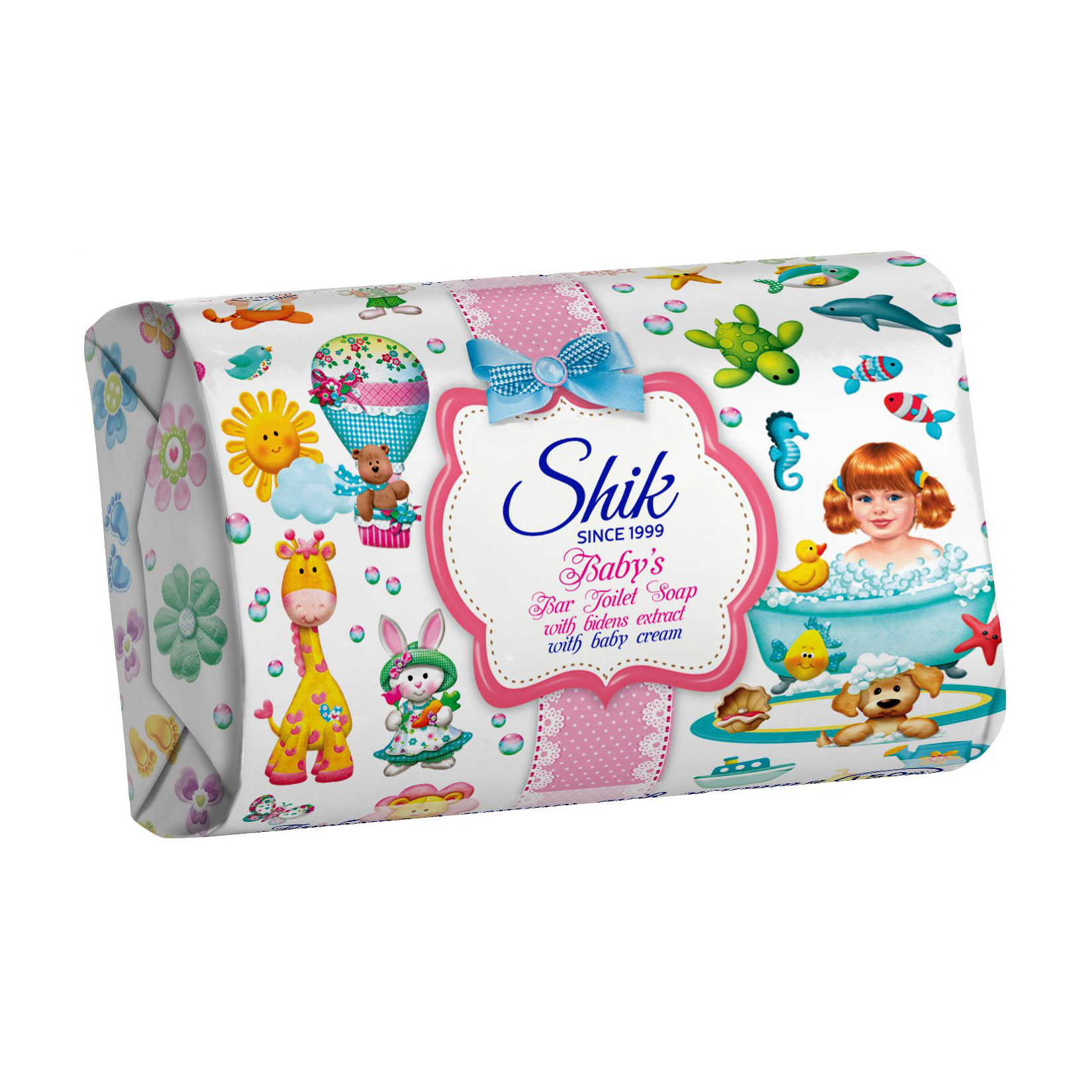 Дитяче туалетне мило Shik Bar Toilet Soap з екстрактом череди, 125 г