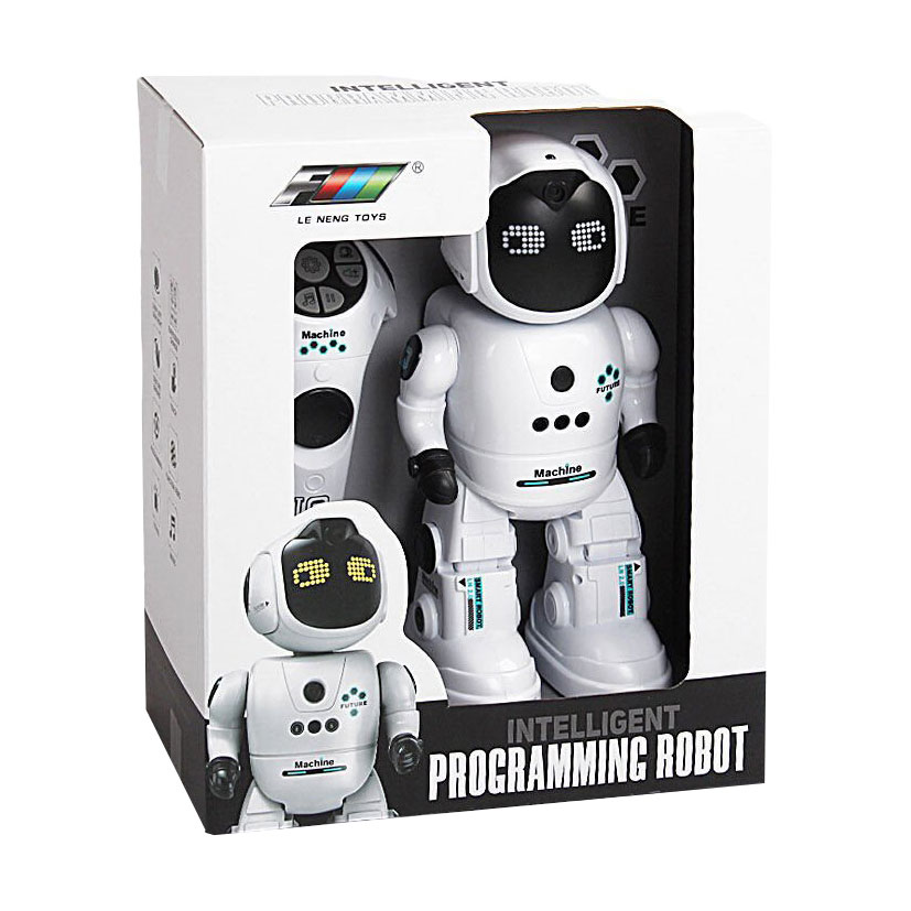 Дитячі іграшка-робот Shantou Jinxing Intelligent Programming Robot, на радіокеруванні, зі звуком та світлом, від 6 років (K46)