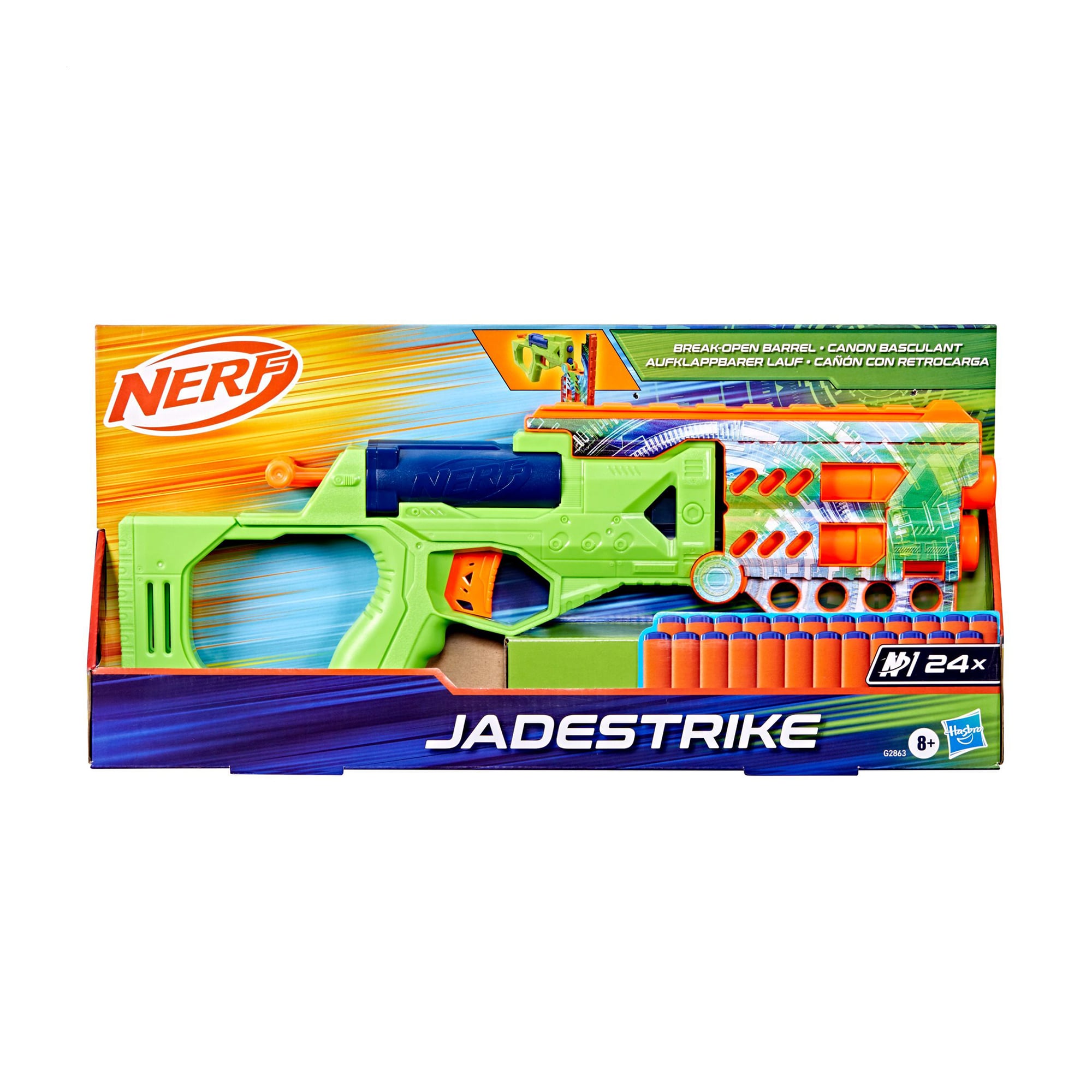 Дитячий бластер Nerf N Series Jadestrike, від 8 років (G2863)