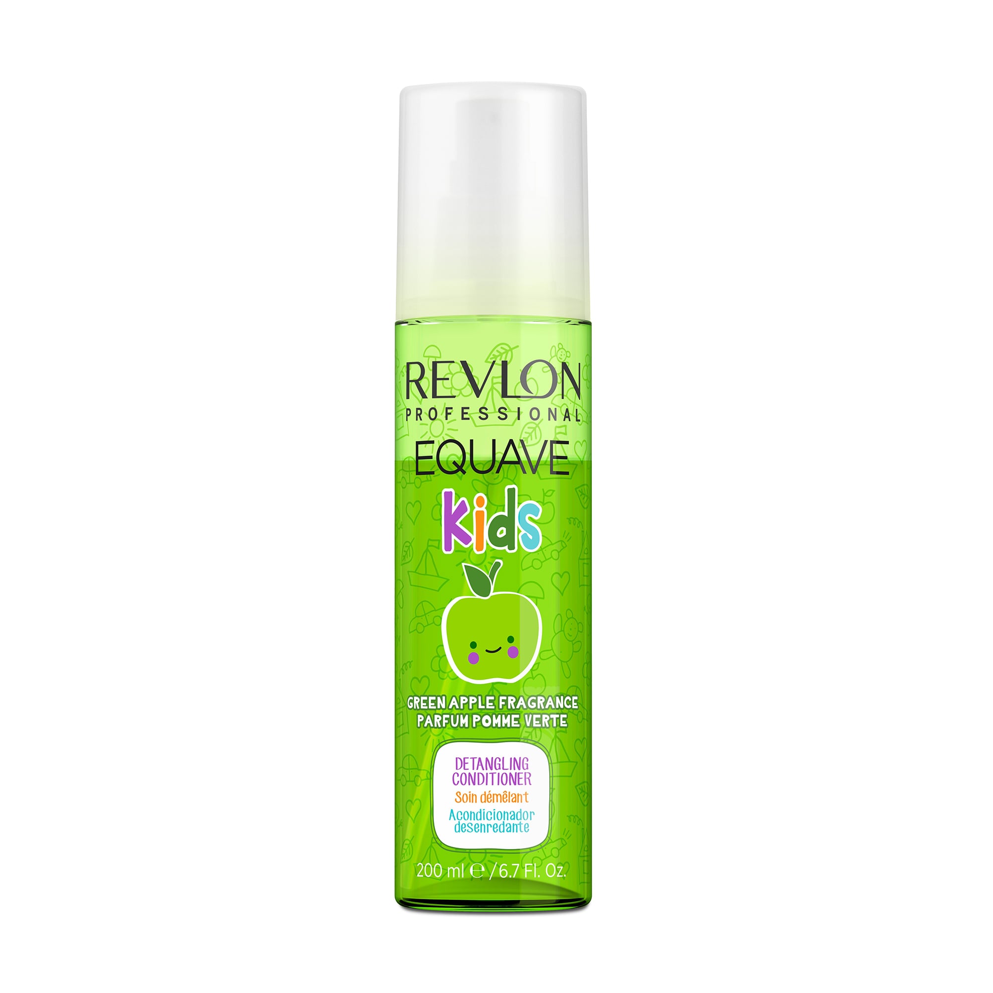 Дитячий двофазний кондиціонер для волосся Revlon Professional Equave Kids Apple Detangling Conditioner, 200 мл