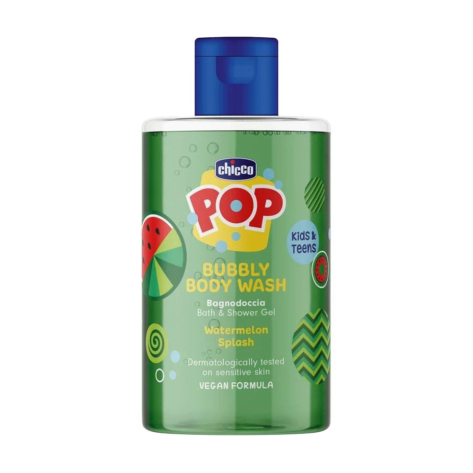 Дитячий гель для душу Chicco Pop Watermelon Splash Bubbly Body Wash, 300 мл