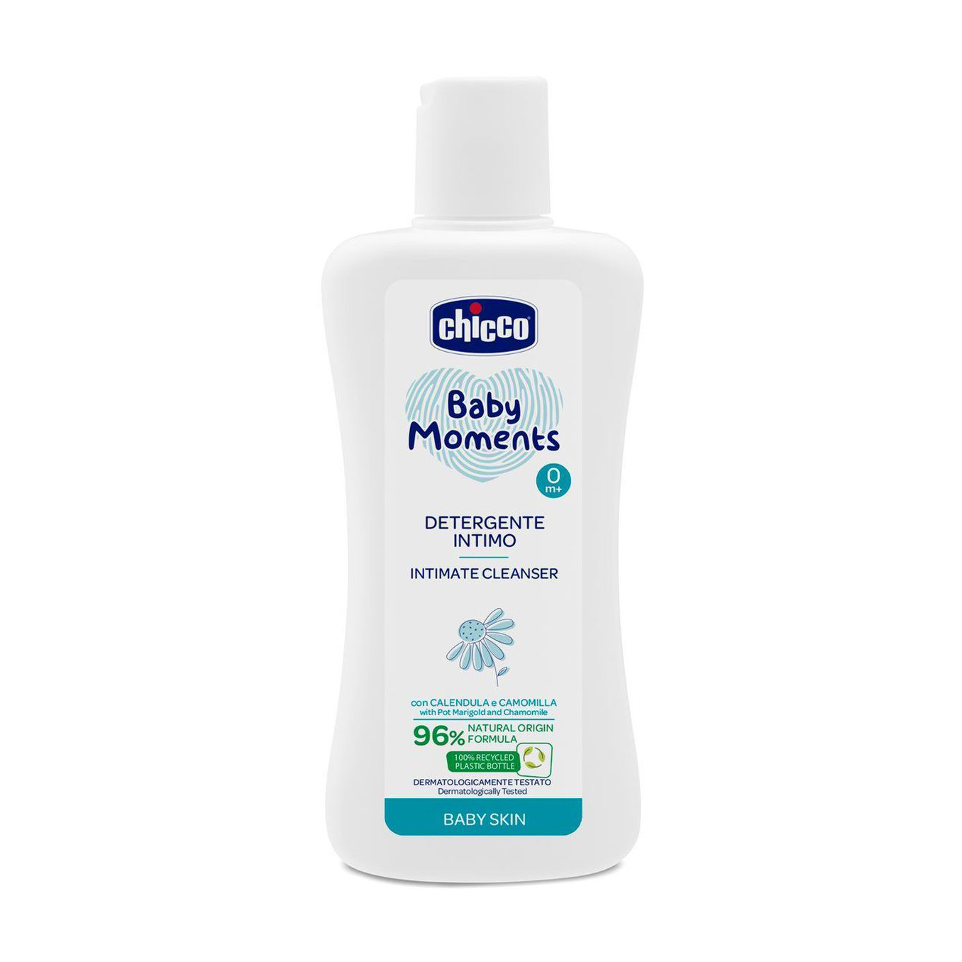 Дитячий гель для інтимної гігієни Chicco Baby Moments Intimate Cleanser від народження, 200 мл