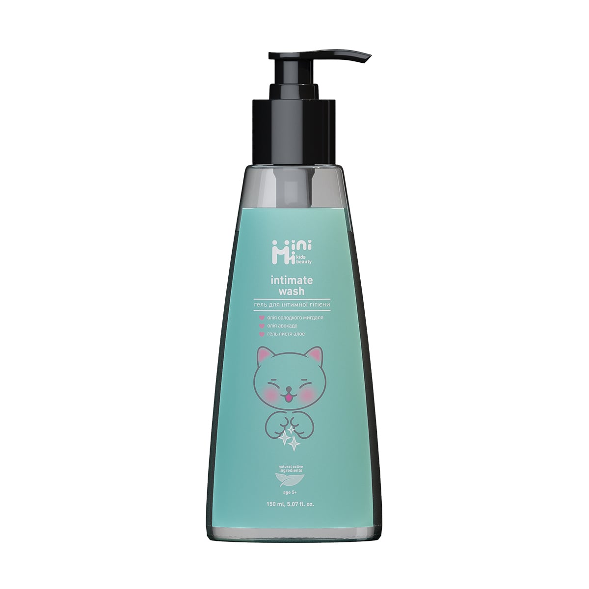 Дитячий гель для інтимної гігієни MiniMi Kids Beauty Intimate Wash, 150 мл