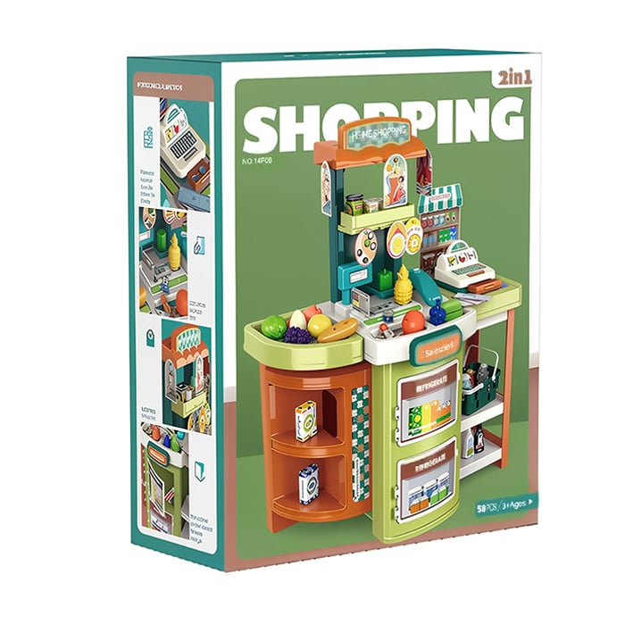 Дитячий ігровий набір 2 в 1 VANYEH Shopping, від 3 років (14P06)