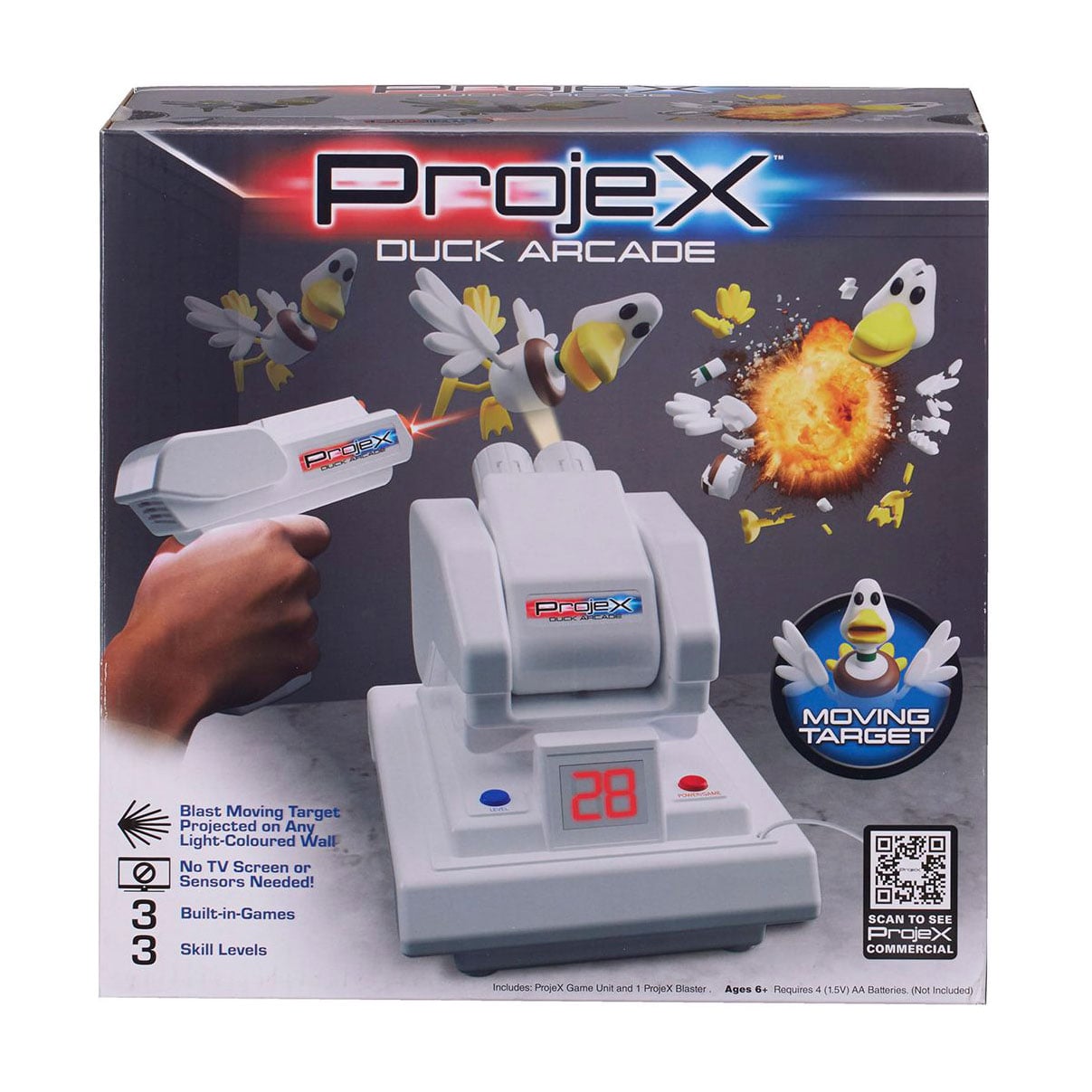 Дитячий ігровий набір для лазерних боїв Laser X Projex Quсk Arсade, від 6 років (52718)