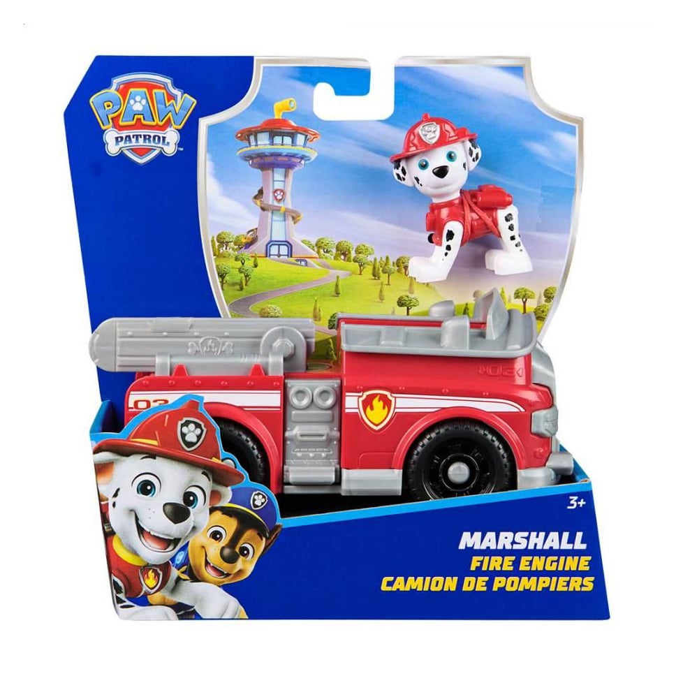Дитячий ігровий набір Paw Patrol Базовий рятівний автомобіль з водієм Маршал, від 3 років (SM97237/6071209)