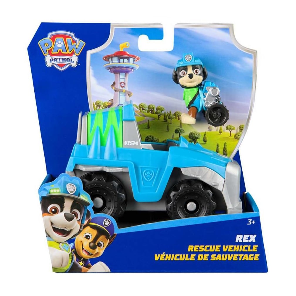 Дитячий ігровий набір Paw Patrol Базовий рятівний автомобіль з водієм Рекс, від 3 років (SM97237/6071216)
